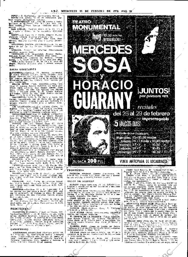 ABC MADRID 25-02-1976 página 82