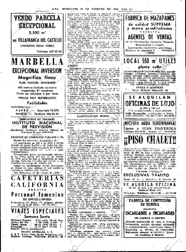 ABC MADRID 25-02-1976 página 83