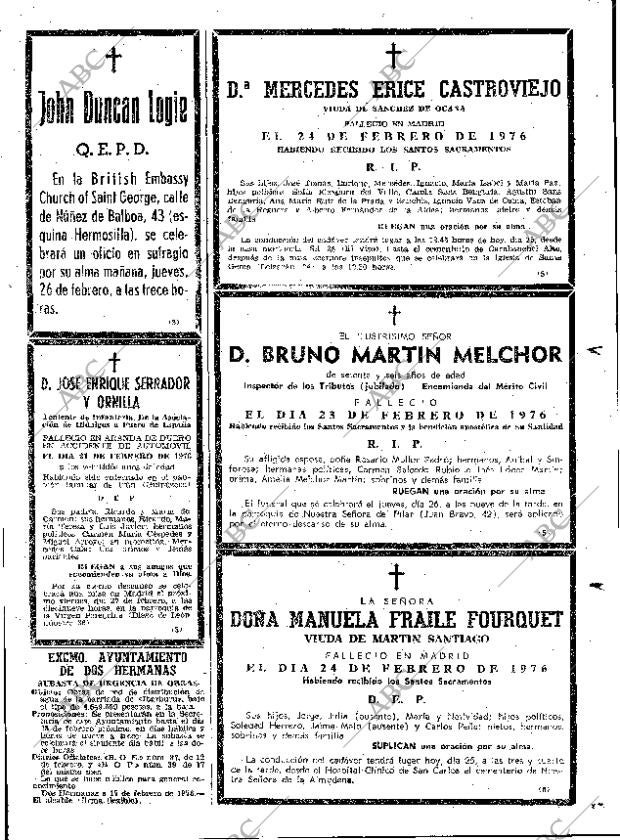 ABC MADRID 25-02-1976 página 97