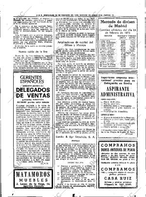 ABC SEVILLA 25-02-1976 página 28