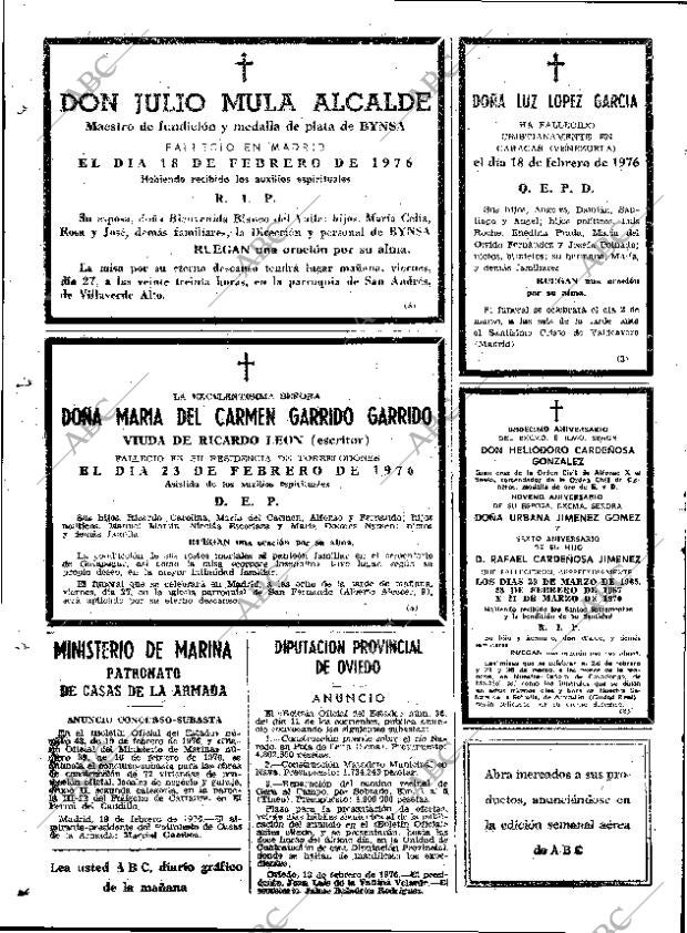 ABC MADRID 26-02-1976 página 100