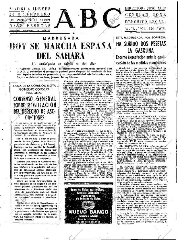 ABC MADRID 26-02-1976 página 17