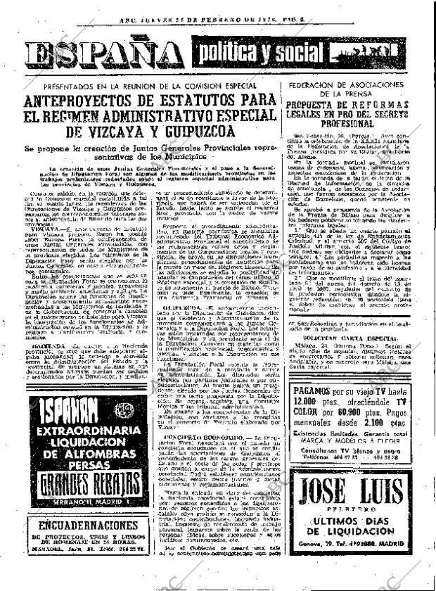 ABC MADRID 26-02-1976 página 21