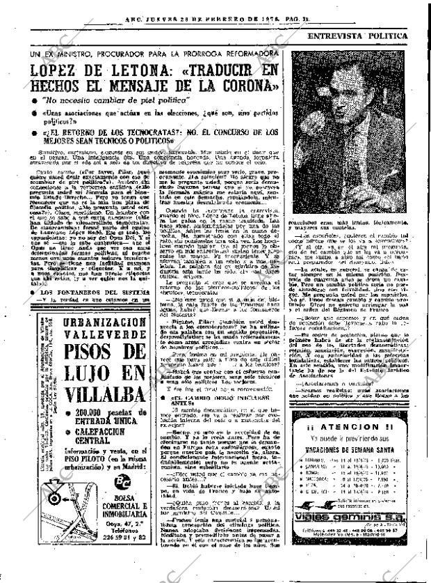 ABC MADRID 26-02-1976 página 27
