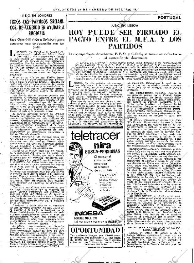 ABC MADRID 26-02-1976 página 35