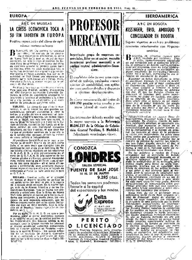 ABC MADRID 26-02-1976 página 38