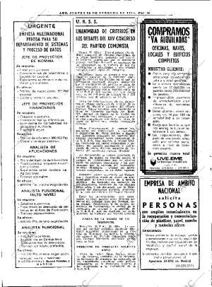 ABC MADRID 26-02-1976 página 40