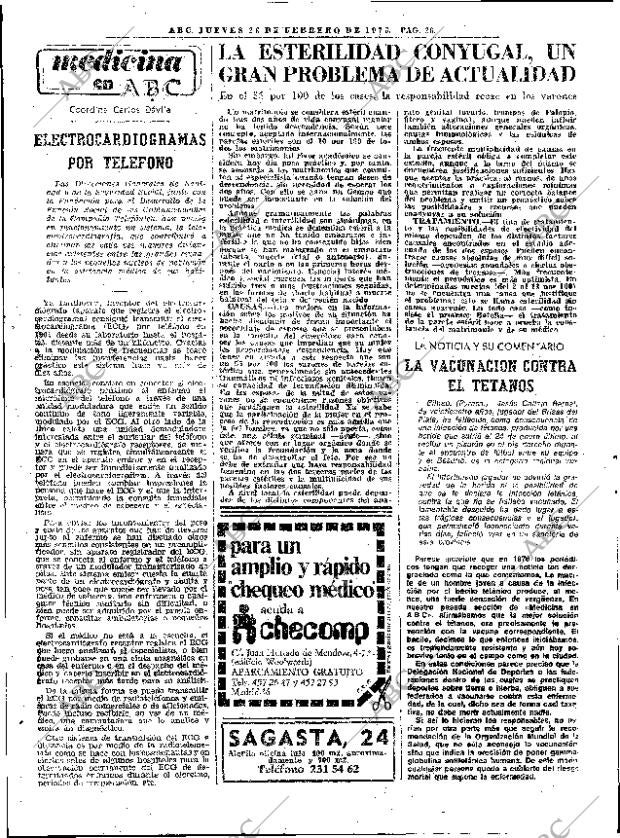 ABC MADRID 26-02-1976 página 52