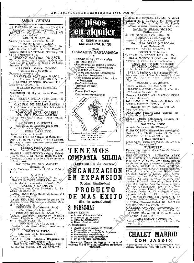 ABC MADRID 26-02-1976 página 54
