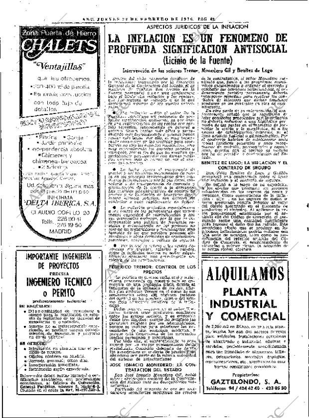ABC MADRID 26-02-1976 página 58