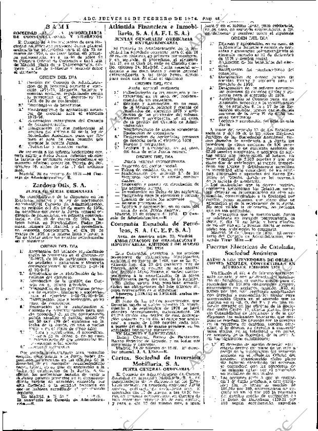 ABC MADRID 26-02-1976 página 64