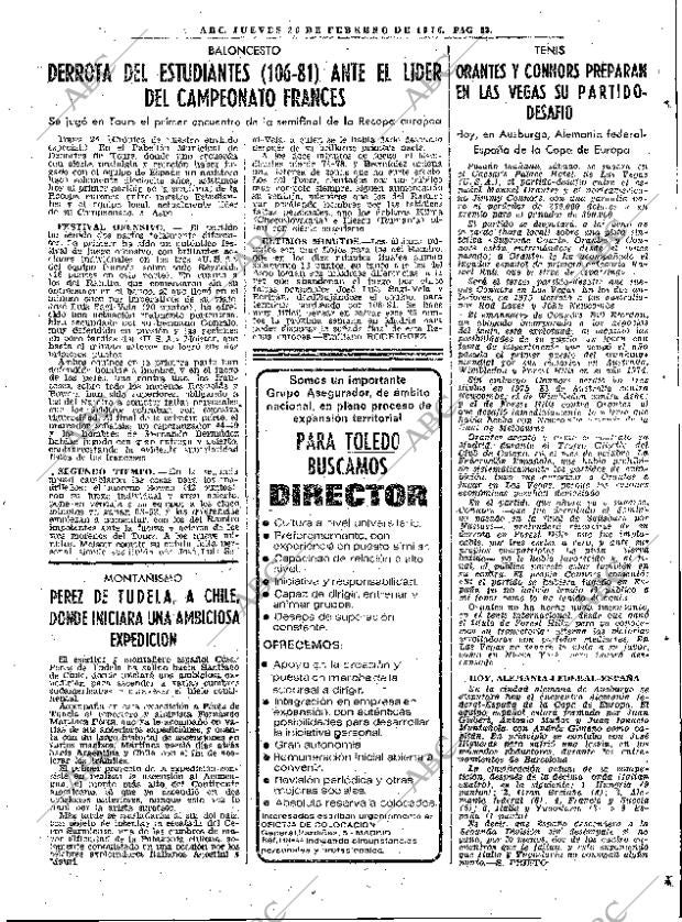 ABC MADRID 26-02-1976 página 69