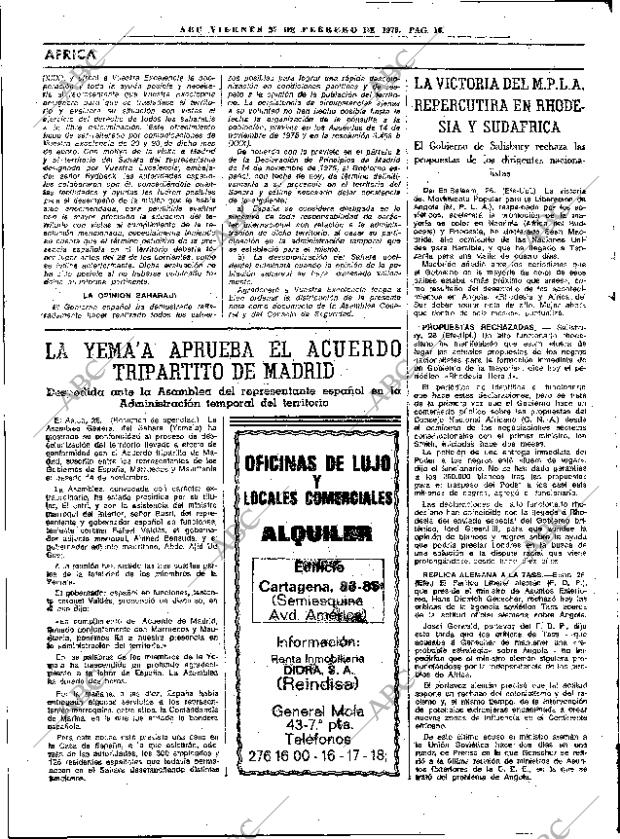 ABC MADRID 27-02-1976 página 32