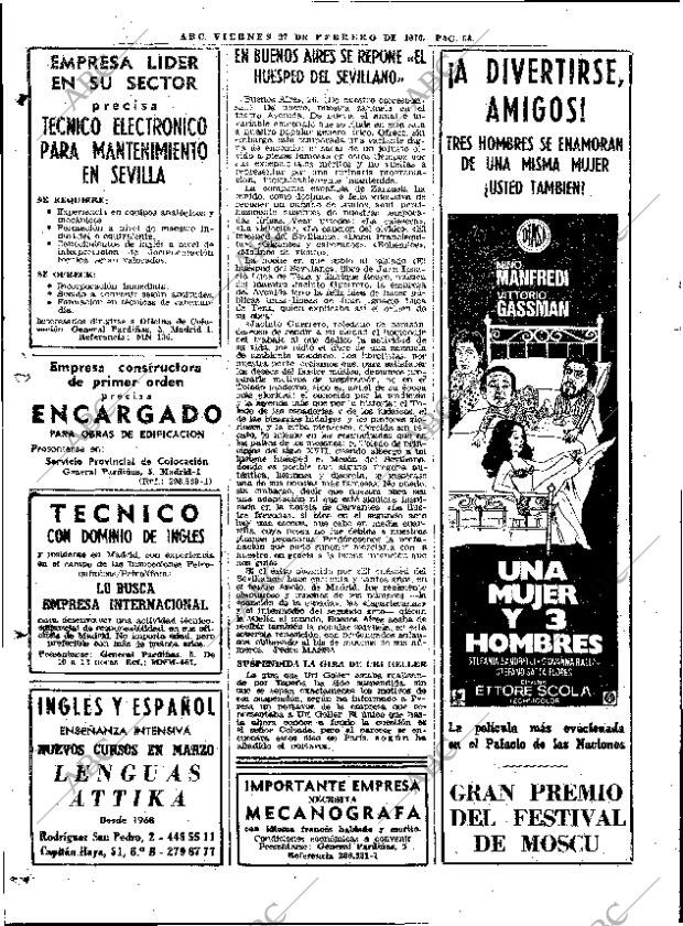 ABC MADRID 27-02-1976 página 74