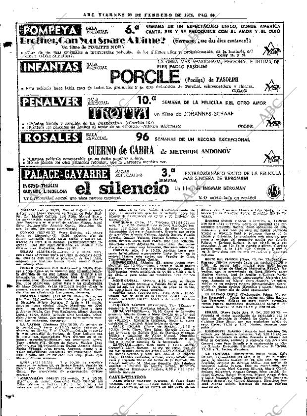 ABC MADRID 27-02-1976 página 76