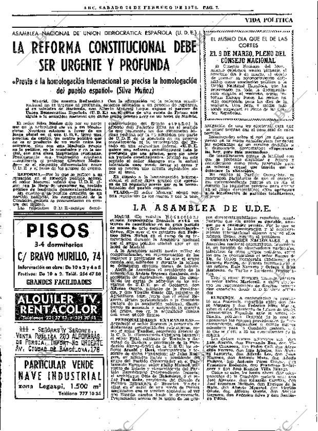 ABC MADRID 28-02-1976 página 23