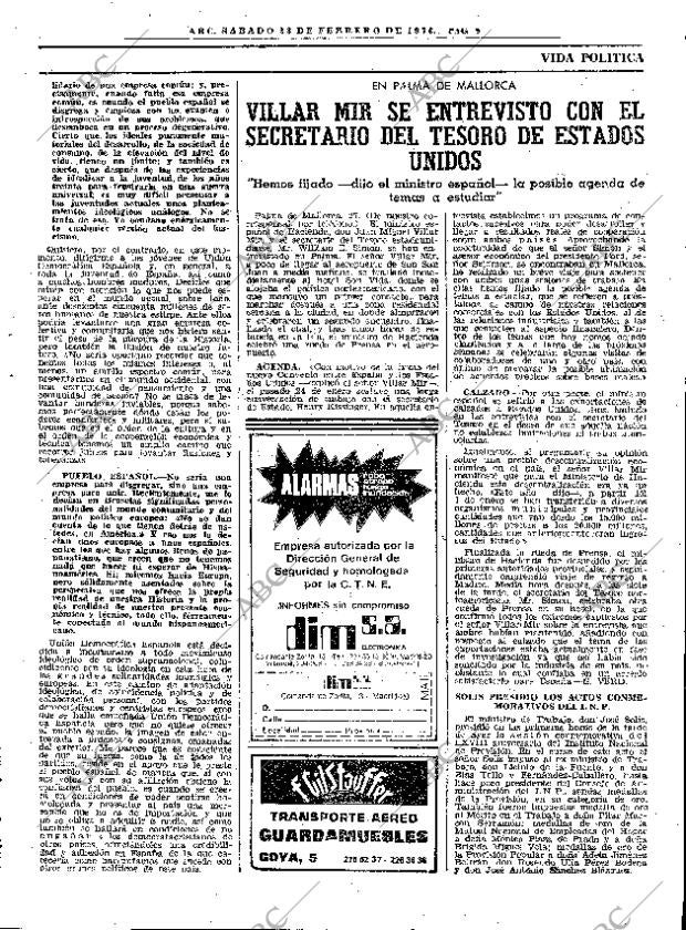 ABC MADRID 28-02-1976 página 25