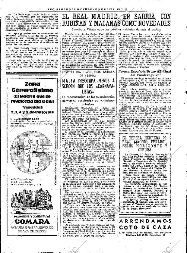 ABC MADRID 28-02-1976 página 62