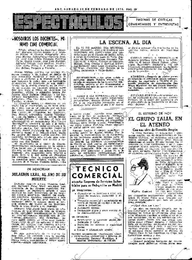 ABC MADRID 28-02-1976 página 75