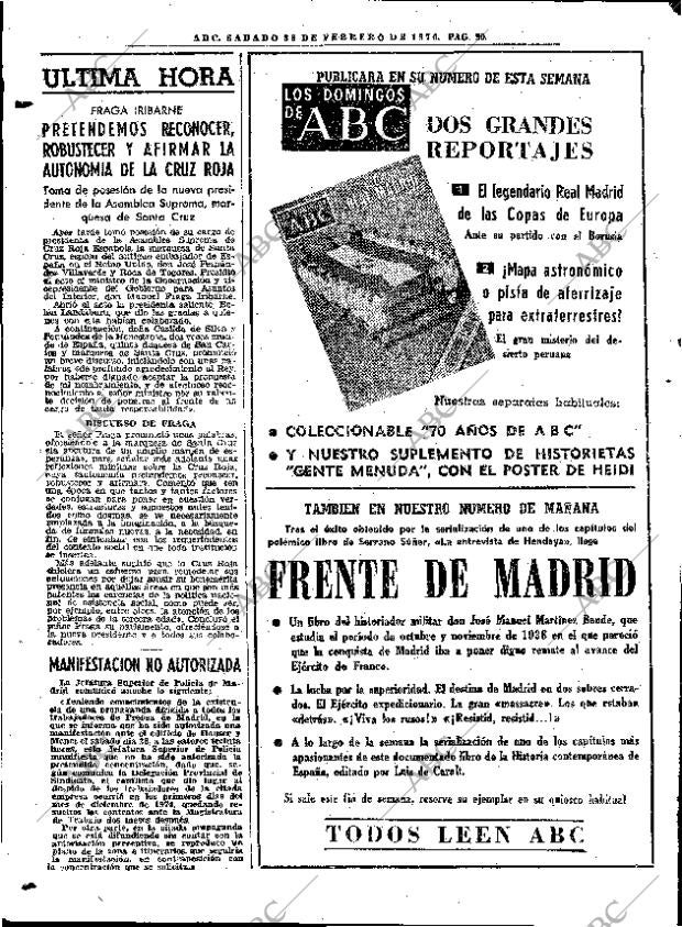 ABC MADRID 28-02-1976 página 96