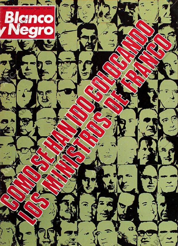 BLANCO Y NEGRO MADRID 28-02-1976 página 1