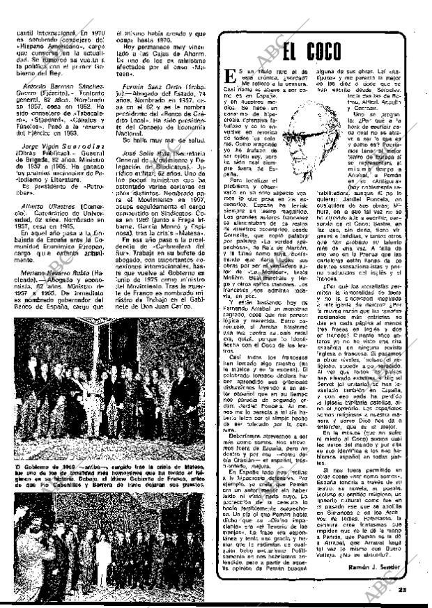 BLANCO Y NEGRO MADRID 28-02-1976 página 23