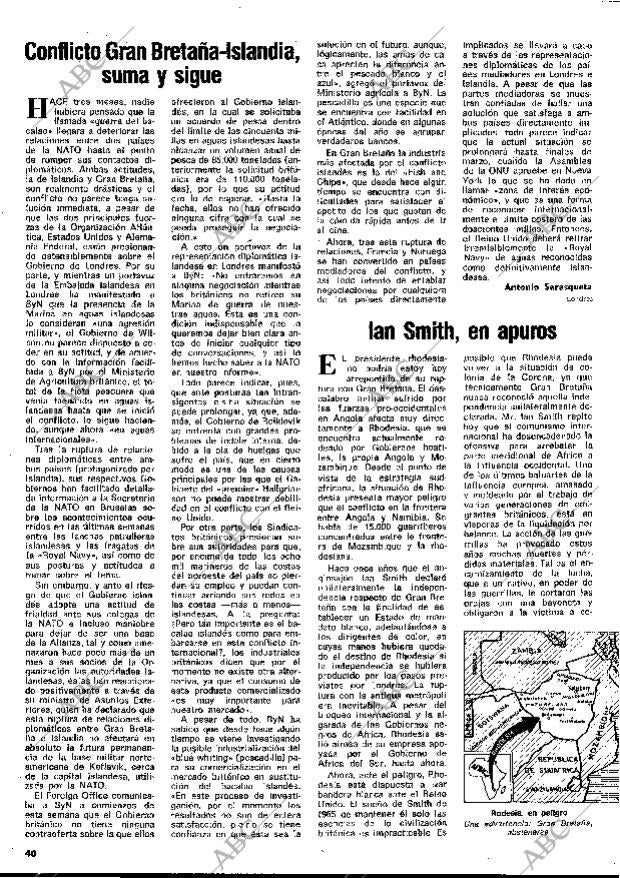 BLANCO Y NEGRO MADRID 28-02-1976 página 40