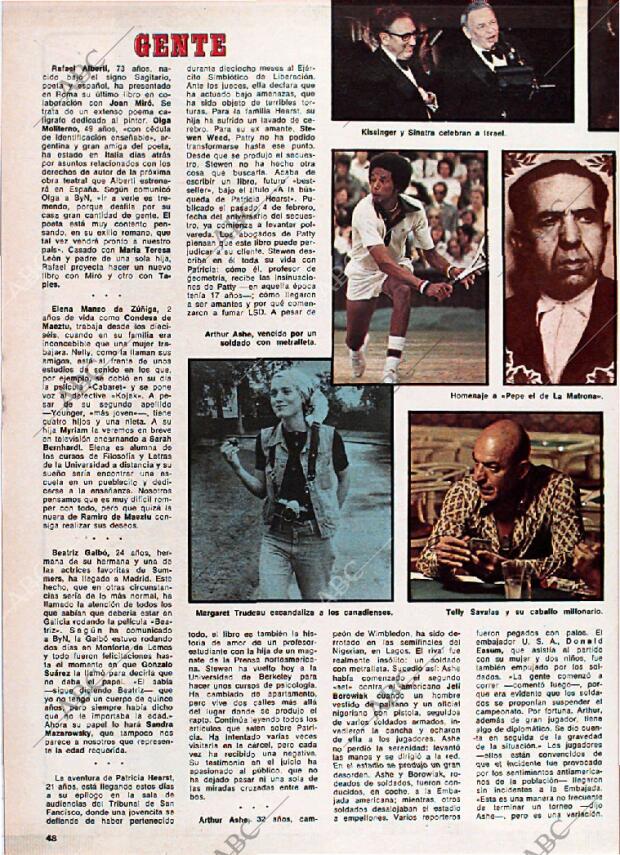 BLANCO Y NEGRO MADRID 28-02-1976 página 48