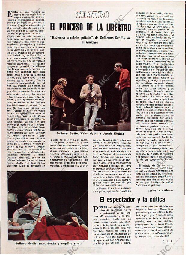 BLANCO Y NEGRO MADRID 28-02-1976 página 57