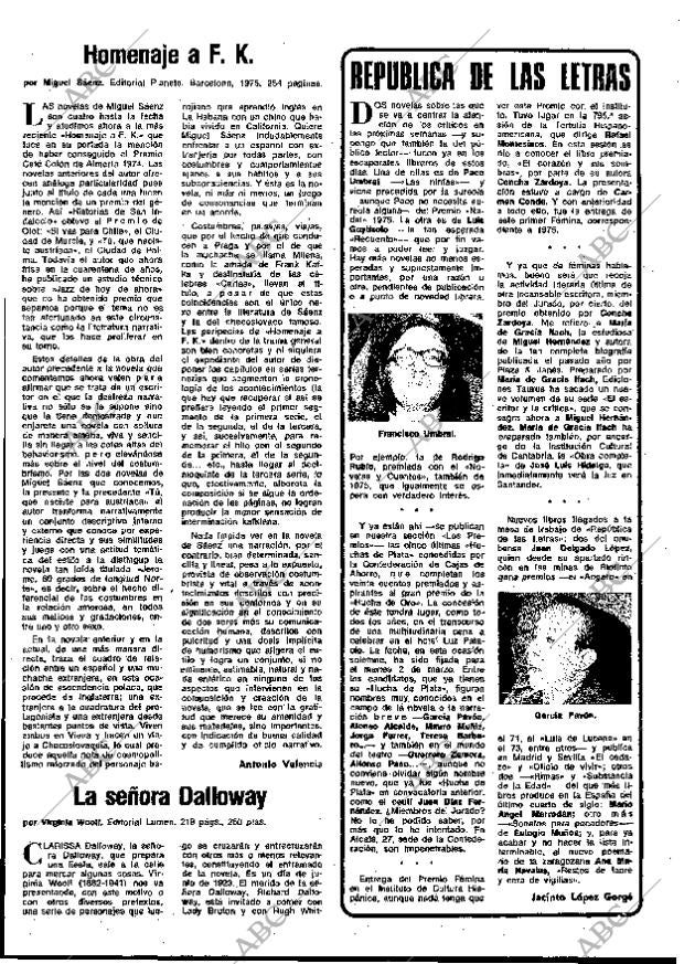 BLANCO Y NEGRO MADRID 28-02-1976 página 63