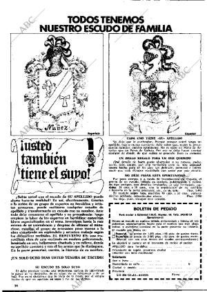 BLANCO Y NEGRO MADRID 28-02-1976 página 74