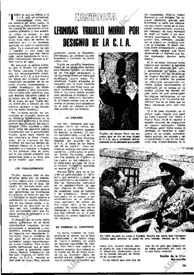 BLANCO Y NEGRO MADRID 28-02-1976 página 75