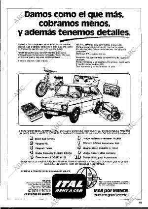 BLANCO Y NEGRO MADRID 28-02-1976 página 85