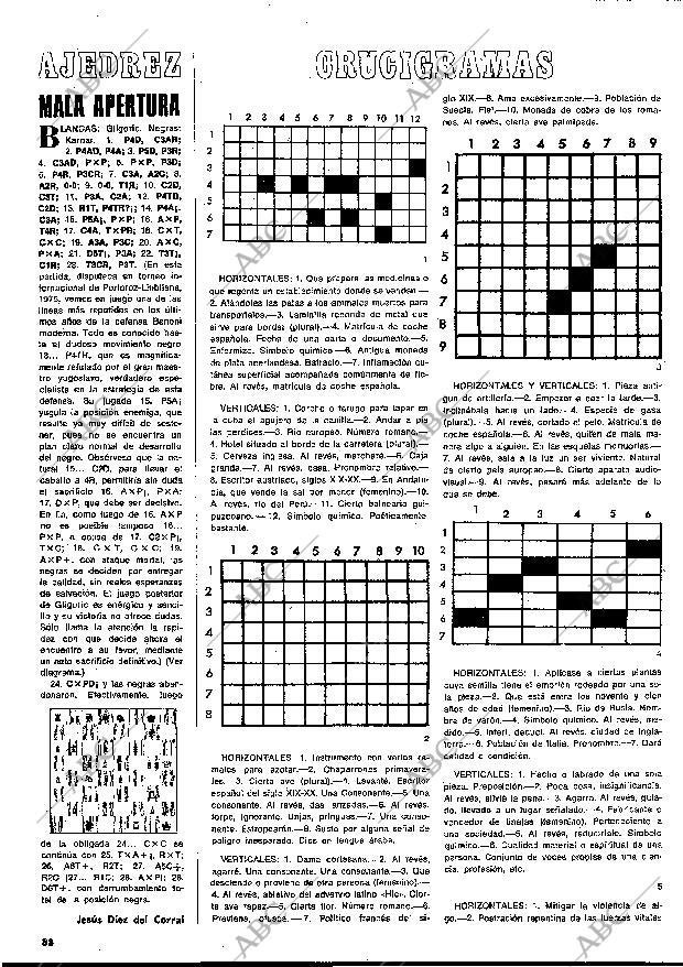 BLANCO Y NEGRO MADRID 28-02-1976 página 88