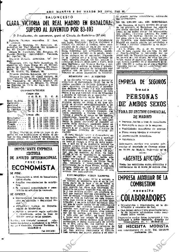 ABC MADRID 02-03-1976 página 76