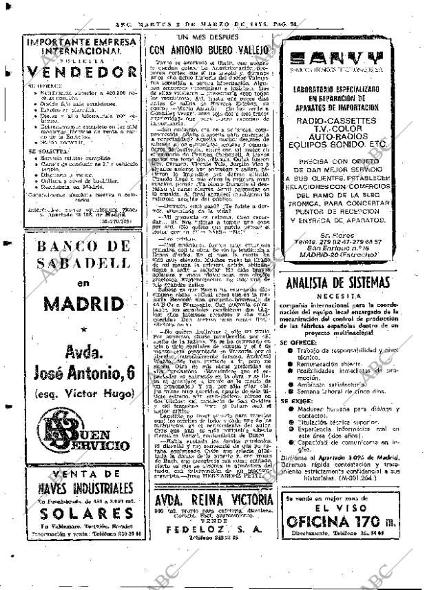 ABC MADRID 02-03-1976 página 90