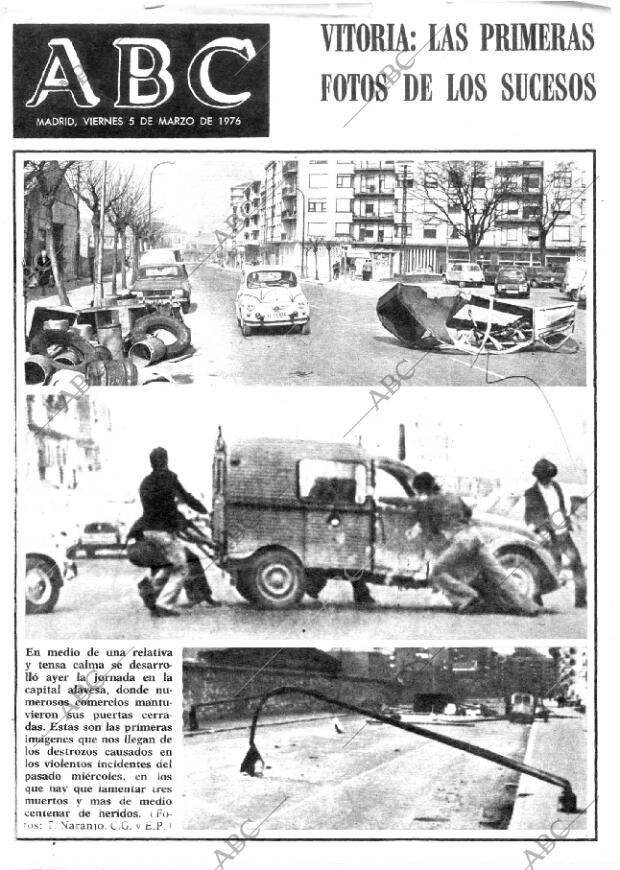 ABC MADRID 05-03-1976 página 1