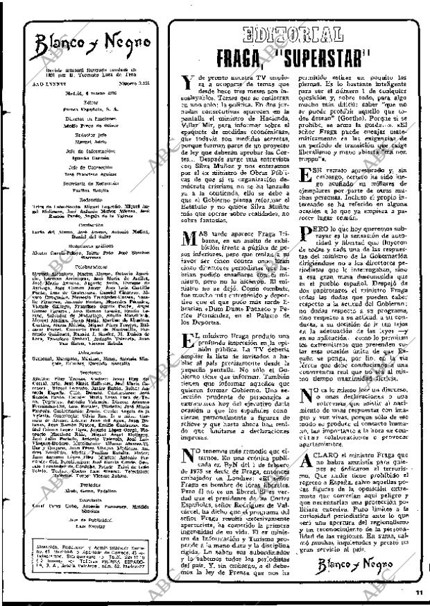 BLANCO Y NEGRO MADRID 06-03-1976 página 11