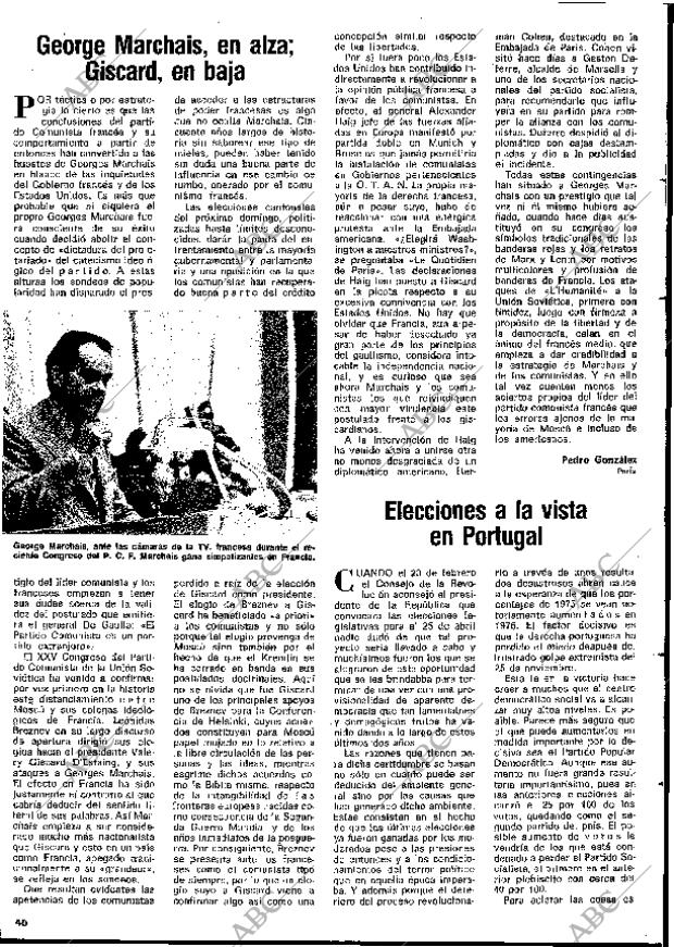BLANCO Y NEGRO MADRID 06-03-1976 página 40