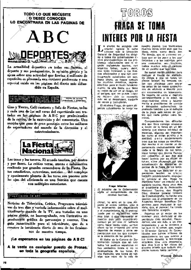 BLANCO Y NEGRO MADRID 06-03-1976 página 78