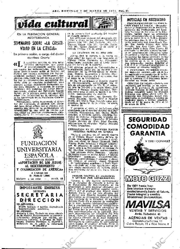 ABC MADRID 07-03-1976 página 43