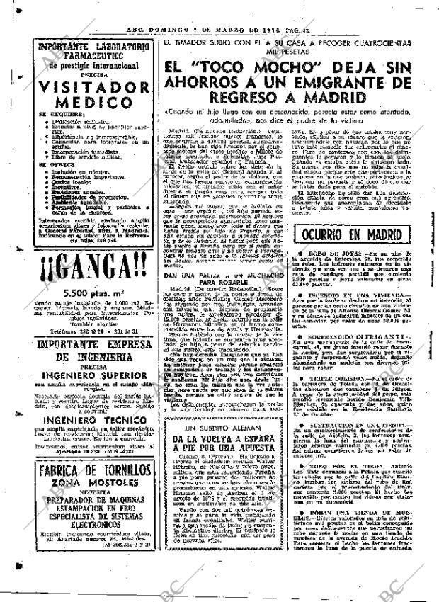 ABC MADRID 07-03-1976 página 68