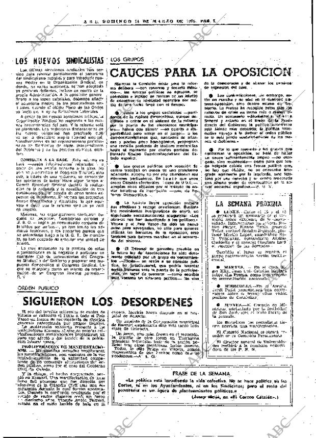 ABC MADRID 14-03-1976 página 23