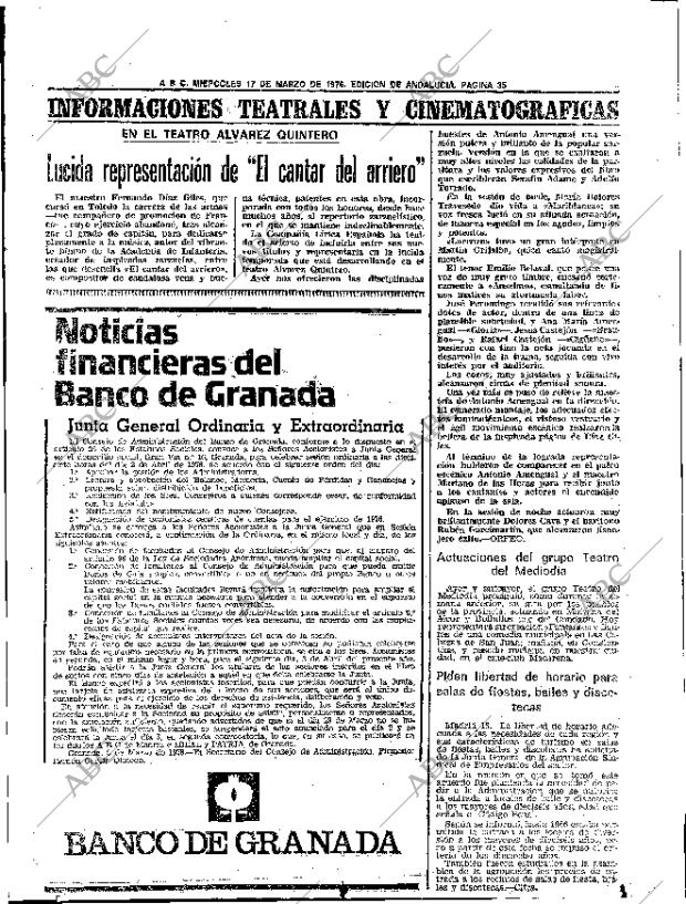 ABC SEVILLA 17-03-1976 página 65