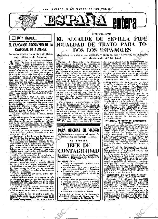 ABC MADRID 20-03-1976 página 43