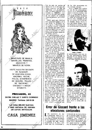 BLANCO Y NEGRO MADRID 20-03-1976 página 40