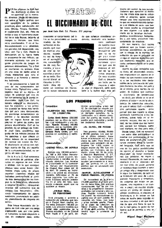 BLANCO Y NEGRO MADRID 20-03-1976 página 62