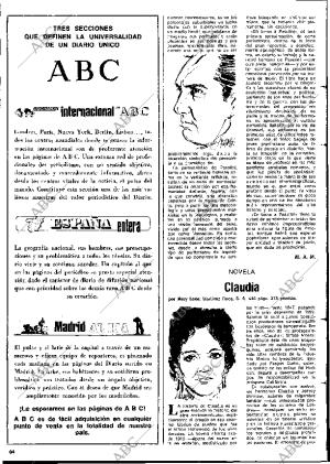 BLANCO Y NEGRO MADRID 20-03-1976 página 64