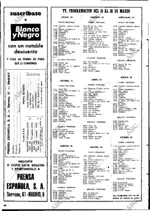 BLANCO Y NEGRO MADRID 20-03-1976 página 68