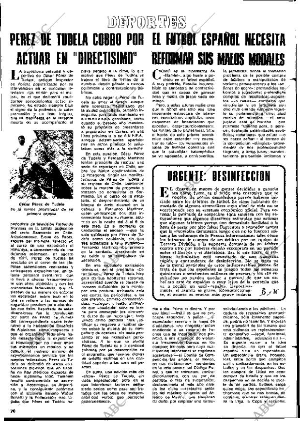 BLANCO Y NEGRO MADRID 20-03-1976 página 70